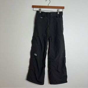 The North Face Kids HyVent Snow Pants Waterproof Insulated Black Size Youth M